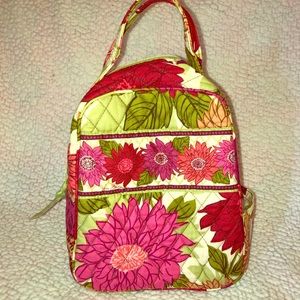 Vera Bradley Lunch Tote in “Hello Dahlia!”